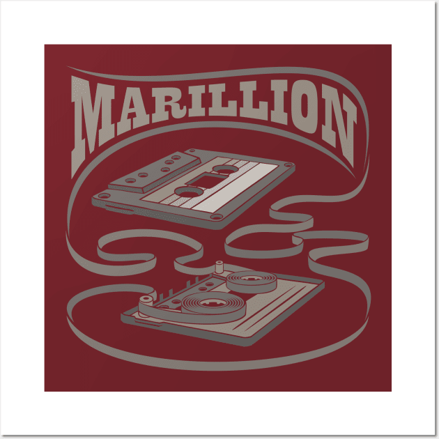 Marillion Exposed Cassette Wall Art by Vector Empire